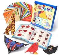 Origami Kits for Kids Ages 6-12, 100 Sheets, 45*2 Patterns & Guide Book | DIY Art and Craft Projects Activity, Birthday Gift for Girls 7-10 Year Olds Boys , Origami Set for Boys