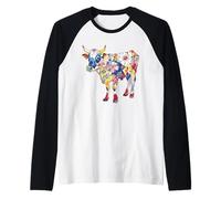 Origami Kobe Rind Japanese Cherry Blossoms Wagyu T Japan Raglan Baseball Tee