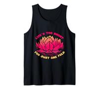Origami Life's Too Short for Just One Fold Tank Top