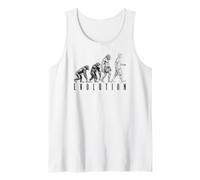Origami Lover Evolution Paper Folding Hobby Funny Ape Man Tank Top
