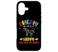 Origami make my happy you not so much - Origami Case for iPhone 17