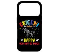 Origami make my happy you not so much - Origami Case for iPhone 17 Pro