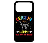 Origami make my happy you not so much - Origami Case for iPhone 17 Pro Max