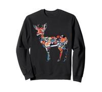 Origami Nara Deer Japanese Cherry Blossoms T Japan Sweatshirt