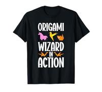 Origami - Origami Wizard in Action - Folding Animals T-Shirt