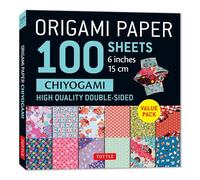 Origami Paper 100 sheets Chiyogami Patterns 6" (15 cm): Tuttle Origami Paper: Double-Sided Origami Sheets Printed with 12 Different Patterns (Instructions for 5 Projects Included)
