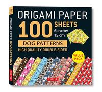 Origami Paper 100 sheets Dog Patterns 6" (15 cm): Tuttle Origami Paper: Double-Sided Origami Sheets Printed with 12 Different Patterns: Instructions for 6 Projects Included