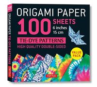 Origami Paper 100 sheets Tie-Dye Patterns 6" (15 cm): Tuttle Origami Paper: High-Quality Origami Sheets Printed with 8 Different Designs: Instructions for 8 Projects Included