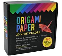 Origami Paper 20 Vivid Colors (500 sheets)