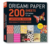 Origami Paper 200 sheets Japanese Washi Patterns 6.75 inch: Large Tuttle Origami Paper: High-Quality Double Sided subtitle changed to:Origami Sheets ... (Instructions for 6 Projects Included)