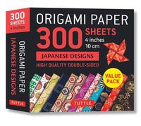Origami Paper 300 sheets Japanese Designs 4" (10 cm): Tuttle Origami Paper: High-Quality Double-Sided Origami Sheets Printed with 12 Different ... Sheets Printed with 12 Different Designs