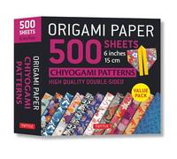 Origami Paper 500 sheets Chiyogami Designs 6" 15cm: Tuttle Origami Paper: Origami Sheets Printed with 12 Different Designs: Instructions for 8 ... ... ... Sheets Printed with 12 Different Designs