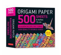 Origami Paper 500 sheets Kaleidoscope Patterns 6" (15 cm) : Tuttle Origami Paper: Double-Sided Origami Sheets Printed with 12 Different Designs (Instructions for 6 Projects Included)