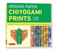 Origami Paper - Chiyogami Prints - 6 3/4" - 48 Sheets
