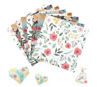 Origami Paper Coloured Patterned Paper Craft Colour Papers 15 x 15cm Square Origami Kit Double Sided Colored Papers 80 Sheets Colourful Crafting Supplies for Origami Painting Decorative