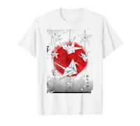 Origami Paper Crane Value Graphic T-Shirt