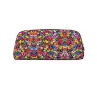 Origami Paper Cranes Printing Leather Pencil Pouch Pen Case Elegant and Practical Bag for Students Perfect for Office School