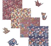 Origami Paper Folding Paper, 60 Sheets, Different Patterns Paper, Japanese Paper, 14.5 x 14.5 cm, Double-Sided Origami for DIY Arts and Crafts Projects
