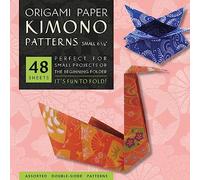 Origami Paper - Kimono Patterns - Small 6 3/4" - 48 Sheets: Tuttle Origami Paper: Origami Sheets Printed with 8 Different Designs: Instructions for 6 Projects Included