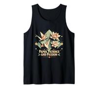 Origami Paper Patience and Passion Tank Top