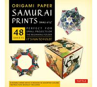 Origami Paper - Samurai Prints - Small 6 3/4" - 48 Sheets: Tuttle Origami Paper: Origami Sheets Printed with 8 Different Designs: Instructions for 6 Projects Included (Tuttle Specials)