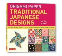 Origami Paper: Traditional Japanese Designs Large (Origami Paper Packs)