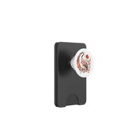 Origami red-crowned crane Japanese cherry blossoms T crane PopSockets PopWallet for MagSafe