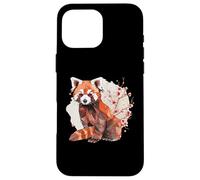Origami Red Panda Kawaii Japan Little Pandas Cat Bears Case for iPhone 16 Pro Max