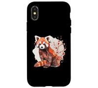 Origami Red Panda Kawaii Japan Little Pandas Cat Bears Case for iPhone X/XS