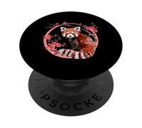 Origami Red Panda Kawaii Japan Little Pandas Cat Bears PopSockets Adhesive PopGrip