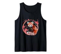 Origami Red Panda Kawaii Japan Little Pandas Cat Bears Tank Top