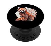 Origami Red Panda Kawaii Kimono Little Pandas Cat Bears PopSockets Adhesive PopGrip