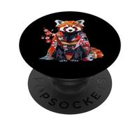 Origami Red Panda Kawaii Kimono Little Pandas Cat Bears PopSockets Adhesive PopGrip