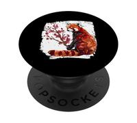 Origami Red Panda Kawaii Kimono Little Pandas Cat Bears PopSockets Adhesive PopGrip