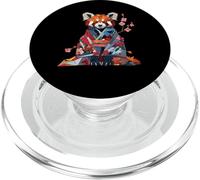 Origami Red Panda Kimono Kawaii Little pandas Cat bear PopSockets PopGrip for MagSafe