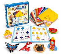 Origami Set for Kids 6-12, 100 Sheets with English Instruction Book