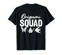 Origami Squad Funny Paper Folding Japanese Art Origami Lover T-Shirt