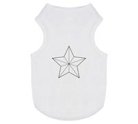 'Origami Star' Pet Dog/Cat T-Shirt (PT00118038)