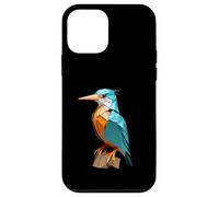 Origami Style Kingfisher Bird Illustration Case for iPhone 12 mini