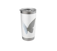 Origami Stylized Butterfly - Abstract Metamorphosis Stainless Steel Insulated Tumbler