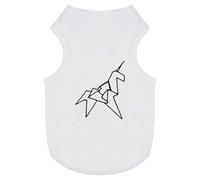 'Origami Unicorn' Pet Dog/Cat T-Shirt (PT00068632)