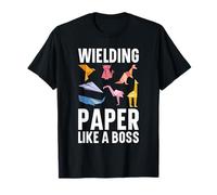 Origami - wielding Paper Like a boss - Folding T-Shirt
