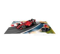 Origamo Original Red F1 Pop-Up Card - Red F1-3D Birthday & Celebration Gift Card with Envelope - Great for Wow!