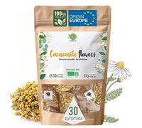 ORIGEENS - 30 Chamomile Tea Bags - Organic Camomile Tea Whole Flower - Digestion & Sleep Easy Tea