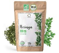 ORIGEENS MORINGA TEA ORGANIC 100g | DRIED MORINGA LEAVES | Organic theine-free, Revitalizing herbal tea
