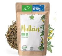 ORIGEENS ORGANIC MULLEIN TEA 100g EU Origin | Dried, chopped mullein leaf tea, caffeine-free | Organic Mullein leaf loose