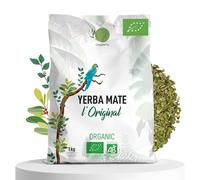 ORIGEENS ORGANIC YERBA MATE 1Kg | Yerba Mate Tea Hand-picked, Unsmoked, Leaf, without stems, not powdery | Energy and Detox Drink