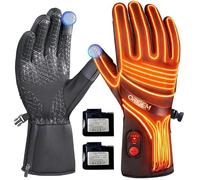 Origem Rechargeable Heated Gloves Men Women, 6000mAh Thermal Touchscreen