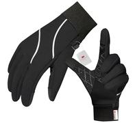 Origem Thermal Gloves Men Women, 3M Thinsulate Winter Gloves, Water Resistant Cycling Gloves, Anti Slip Touch Screen Gloves Liner for Runing Riding Walking Driving Outdoor