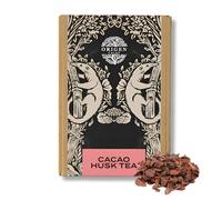 Origen Cacao Husk Tea - 100% Natural Cacao Shell - Zero Sugar, Caffeine-Free Superfood - Healthy Chocolate Tea Alternative to Coffee - Rich in Antioxidants & Iron